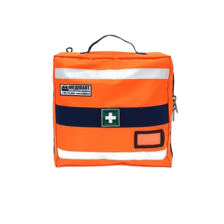 Набор первой помощи НПП МЕДПЛАНТ базовый исполнение 2 в сумке-чехле Волонтер-3, цвет оранжевый, артикул 1527 Набор первой помощи НПП МЕДПЛАНТ базовый исполнение 2 в сумке-чехле Волонтер-3, цвет оранжевый, артикул 1527