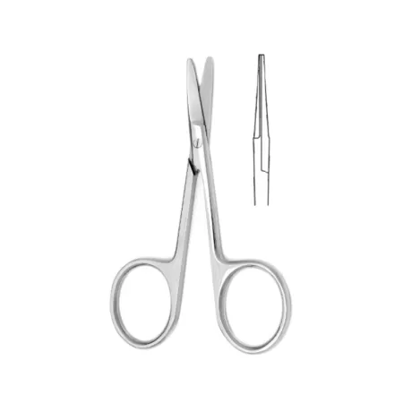 Ножницы тупоконечные прямые 100 мм Hilbro 10.0016.10 Ножницы тупоконечные прямые 100 мм Hilbro 10.0016.10