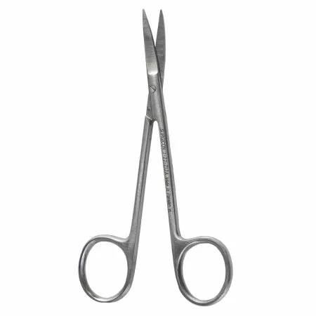 Ножницы глазные вертикально-изогнутые остроконечные 115мм  J-22-212A Ножницы глазные вертикально-изогнутые остроконечные 115мм  J-22-212A