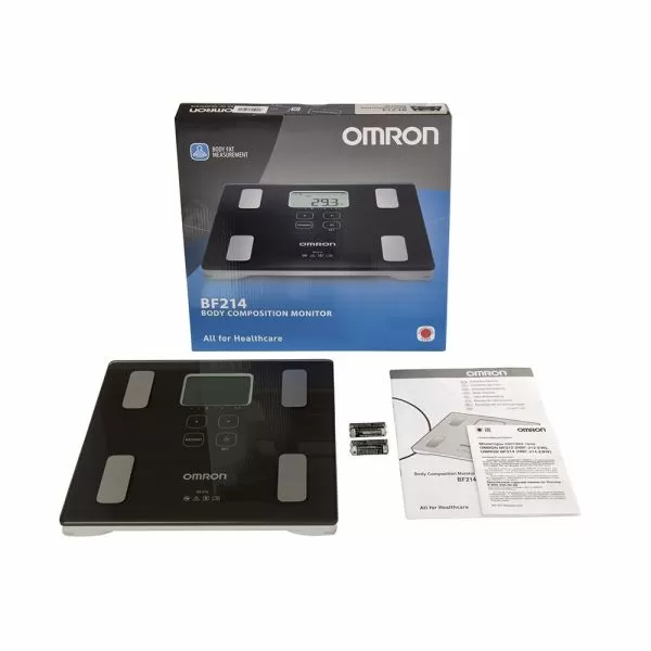 Монитор состава тела Omron BF214 (HBF-214-EBW) Монитор состава тела Omron BF214 (HBF-214-EBW)