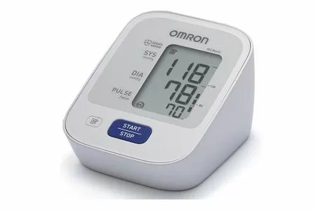 Тонометр автоматический на плечо OMRON M2 Basic с манжетой 22-32 см и адаптером (HEM-7121-ARU)  Тонометр автоматический на плечо OMRON M2 Basic с манжетой 22-32 см и адаптером (HEM-7121-ARU)
