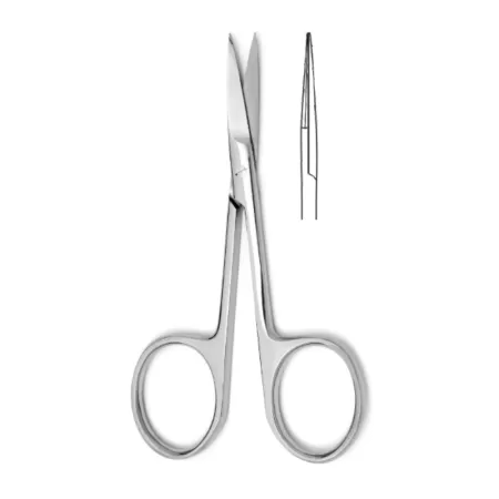 Ножницы остроконечные прямые 100 мм Hilbro 10.0020.10 Ножницы остроконечные прямые 100 мм Hilbro 10.0020.10