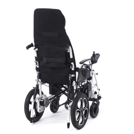 Кресло-коляска с электроприводом MET COMFORT 85 складная, с регулировкой угла наклона спинки и подножек Кресло-коляска с электроприводом MET COMFORT 85 складная, с регулировкой угла наклона спинки и подножек