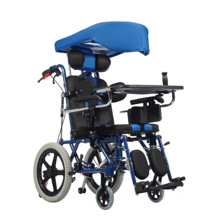 Кресло-коляска для детей с ДЦП Ortonica Olvia 400 с капюшоном и столиком