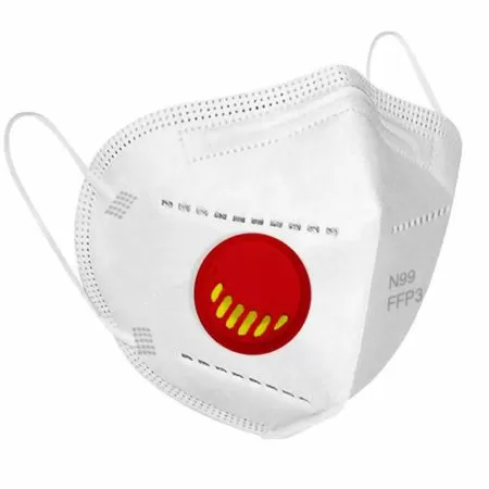 Респиратор однораз н/стер из н/ткан материалов класс защиты N99/FFP3 с клапаном (1шт) Респиратор однораз н/стер из н/ткан материалов класс защиты N99/FFP3 с клапаном (1шт)