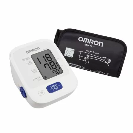 Тонометр автоматический на плечо OMRON M2 Comfort с манжетой 22-42 см и адаптером (HEM-7123-ALRU) Тонометр автоматический на плечо OMRON M2 Comfort с манжетой 22-42 см и адаптером (HEM-7123-ALRU)