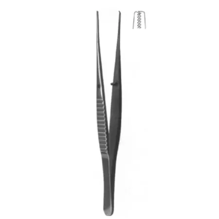 Пинцет Миминошвили ПХ 100х0,6 мм Hilbro 12.0214.10 Пинцет Миминошвили ПХ 100х0,6 мм Hilbro 12.0214.10