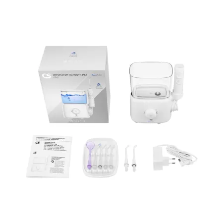 Ирригатор стационарный CS Medica AquaPulsar CS-7 DUAL FLOSS White Ирригатор стационарный CS Medica AquaPulsar CS-7 DUAL FLOSS White