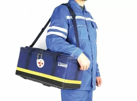 Набор реанимационный для оказания СМП МЕДПЛАНТ НРСП-01 в сумке реанимационной СР-03 с набором для коникотомии, с аспиратором, артикул 455 Набор реанимационный для оказания СМП МЕДПЛАНТ НРСП-01 в сумке реанимационной СР-03 с набором для коникотомии, с аспиратором, артикул 455