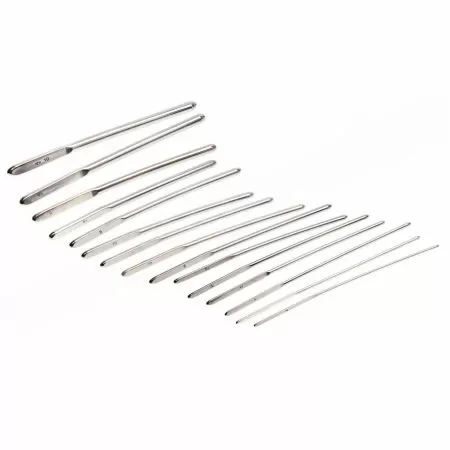 Набор расширителей канала шейки матки по Гегаро М-МИЗ №3-10, 15 шт. Набор расширителей канала шейки матки по Гегаро М-МИЗ №3-10, 15 шт.