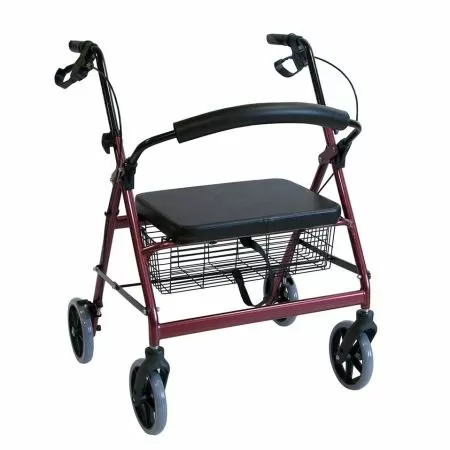 Ходунки-роллаторы PMR882W с сиденьем, складные, грузоподъемность до 220 кг