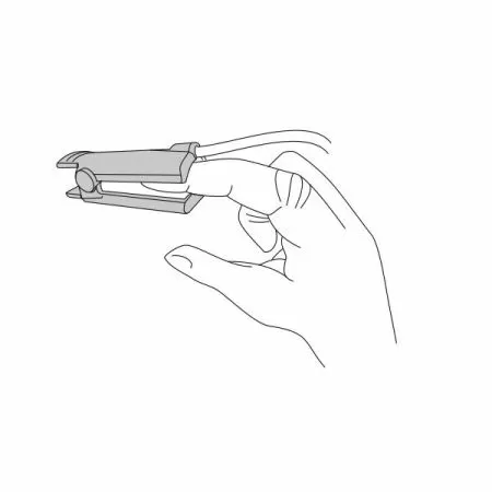 Пульсоксиметр портативный с автономным питанием МЕДПЛАНТ Окситест-1 со взрослым датчиком, артикул 920