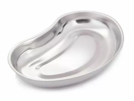 Лоток металлический почкообразный ЛМП -"Медикон" 260х160х32мм (AISI 304 (08Х18Н9)) - 0,5л Лоток металлический почкообразный ЛМП -"Медикон" 260х160х32мм (AISI 304 (08Х18Н9)) - 0,5л