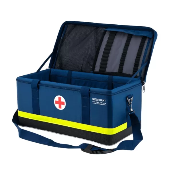 Набор реанимационный для оказания скорой медицинской помощи МЕДПЛАНТ НРСП-02 по приказу № 1165н в сумке СР-03, артикул 1057 Набор реанимационный для оказания скорой медицинской помощи МЕДПЛАНТ НРСП-02 по приказу № 1165н в сумке СР-03, артикул 1057