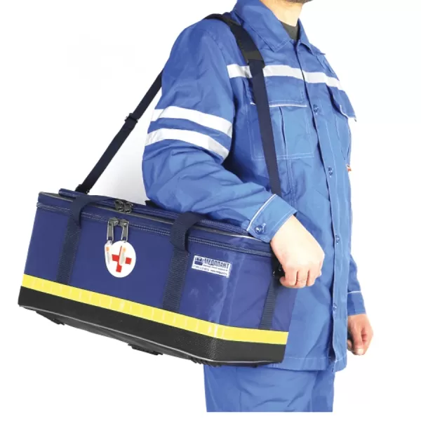 Набор реанимационный для оказания скорой медицинской помощи МЕДПЛАНТ НРСП-02 в сумке СР-03, артикул 1548 Набор реанимационный для оказания скорой медицинской помощи МЕДПЛАНТ НРСП-02 в сумке СР-03, артикул 1548