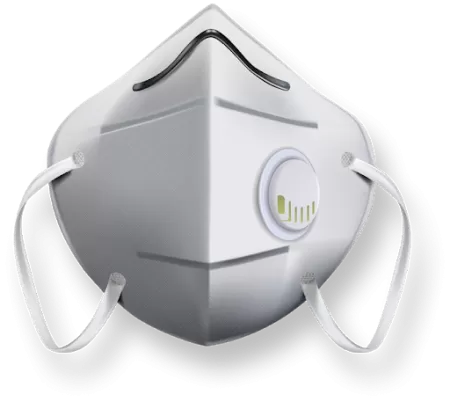 Маска защитная с клапаном (респиратор) FFP2 N95, 10 штук в упаковке Маска защитная с клапаном (респиратор) FFP2 N95, 10 штук в упаковке