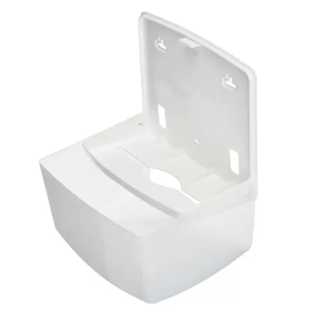 Диспенсер для листовых полотенец R1318TW пластиковый белый, лист V-сложения Диспенсер для листовых полотенец R1318TW пластиковый белый, лист V-сложения