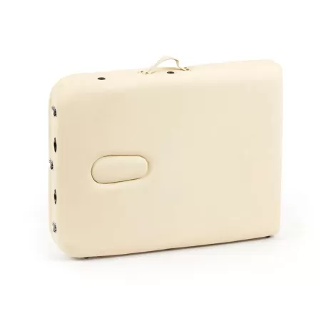 Стол массажный MET Comfort A3, артикул 18465, 3-х секционный складной алюминиевый, кремовый Стол массажный MET Comfort A3, артикул 18465, 3-х секционный складной алюминиевый, кремовый