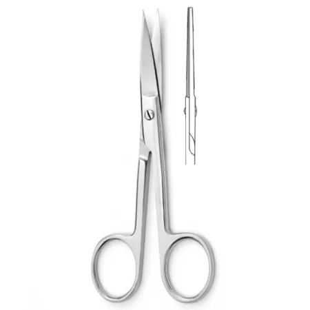 Ножницы с двумя острыми концами прямые Hilbro Ножницы с двумя острыми концами прямые Hilbro