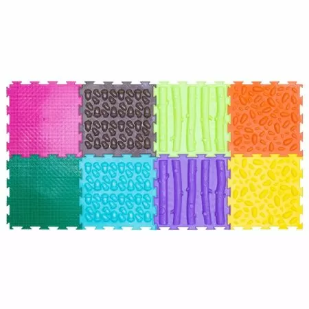 Коврик модульный ОРТОДОН набор «Лесная тропинка» 8 пазлов Коврик модульный ОРТОДОН набор «Лесная тропинка» 8 пазлов