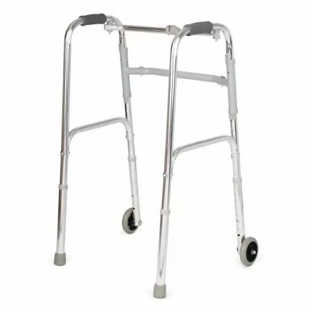 Ходунки одноуровневые двухколесные Армед KR912L шагающие с повышенной грузоподъемностью до 120 кг