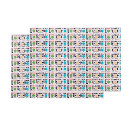 Индикатор воздушной стерилизации ИнТЕСТ-В4-180/60, №500 Индикатор воздушной стерилизации ИнТЕСТ-В4-180/60, №500