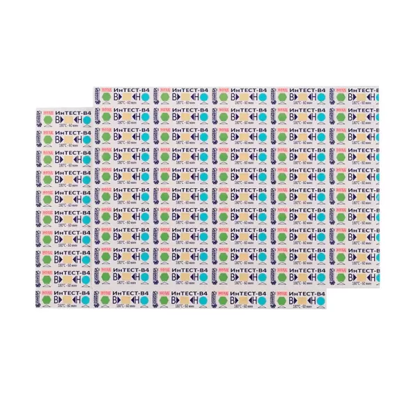 Индикатор воздушной стерилизации ИнТЕСТ-В4-180/60, №500 Индикатор воздушной стерилизации ИнТЕСТ-В4-180/60, №500