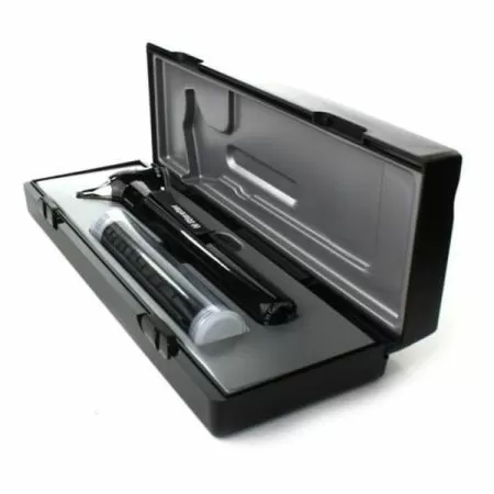 Отоскоп Riester E-scope, фиброоптическое освещение LED, черный