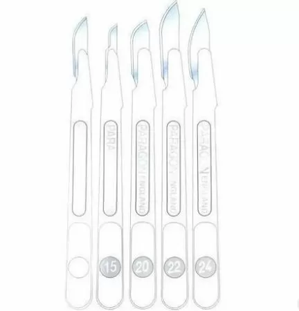 Скальпели одноразовые "Paragon" (10шт в уп.) Скальпели одноразовые "Paragon" (10шт в уп.)