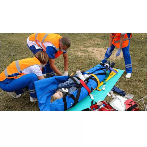 Термоодеяло медицинское с электроподогревом ОНМЭ (одеяло-носилки) Термоодеяло медицинское с электроподогревом ОНМЭ (одеяло-носилки)