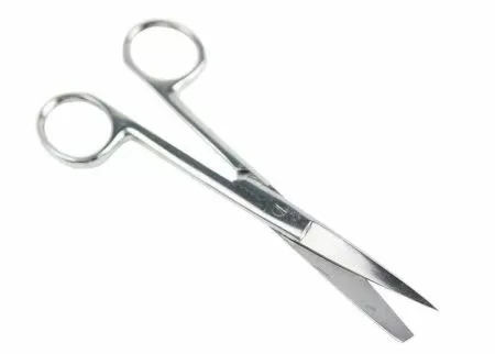 Ножницы с одним острым концом прямые 140 мм (Россия) Ножницы с одним острым концом прямые 140 мм (Россия)