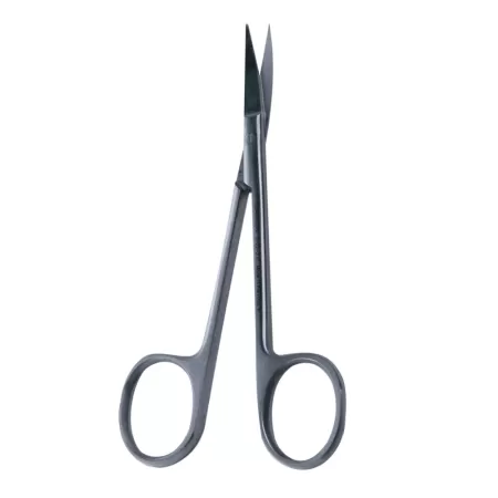 Ножницы глазные вертикально-изогнутые остроконечные 100 мм Surgicon J-22-210 Ножницы глазные вертикально-изогнутые остроконечные 100 мм Surgicon J-22-210