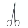Ножницы глазные вертикально-изогнутые остроконечные 100 мм Surgicon J-22-210 Ножницы глазные вертикально-изогнутые остроконечные 100 мм Surgicon J-22-210