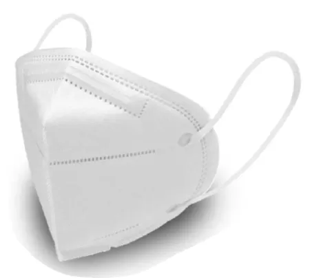 Респиратор однораз н/стер из н/ткан материалов класс защиты N95/FFP2 без клапана (1шт) Респиратор однораз н/стер из н/ткан материалов класс защиты N95/FFP2 без клапана (1шт)