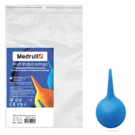 Спринцовка с мягким наконечником А1 35 мл "Medrull" Спринцовка с мягким наконечником А1 35 мл "Medrull"