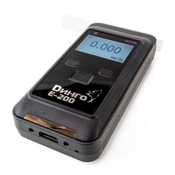Алкотестер профессиональный Динго E-200 (B) SD с Bluetooth и слотом для SD карты Алкотестер профессиональный Динго E-200 (B) SD с Bluetooth и слотом для SD карты