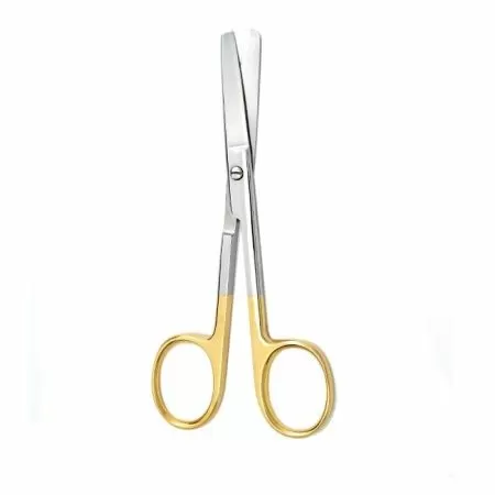 Ножницы тупоконечные вертикально-изогнутые TC Hilbro Ножницы тупоконечные вертикально-изогнутые TC Hilbro