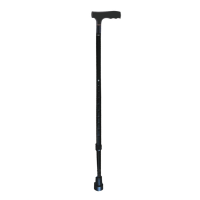 Трость СА833L6 Тривес (с Т-образной ручкой, БЕЗ УПС, цвет черный) Трость СА833L6 Тривес (с Т-образной ручкой, БЕЗ УПС, цвет черный)