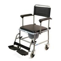 Кресло-каталка Barry W2 с санитарным оснащением, ширина сиденья 44 см