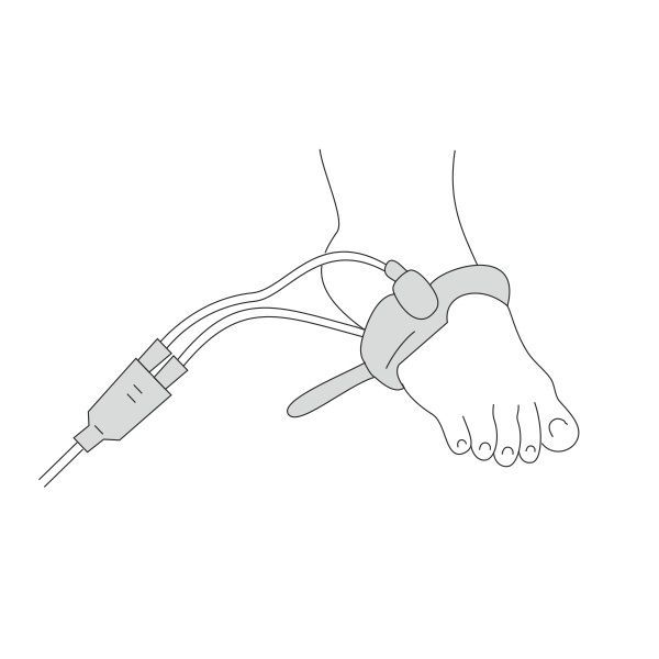 Датчик-манжета пульсоксиметрический МЕДПЛАНТ детский, артикул 1348