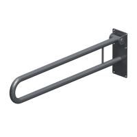 Поручень для инвалидов откидной ПО-06.01.800.100.250.Н, нержавеющая сталь