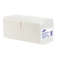 Салфетки бумажные Luscan 2-слойные 33x33 см белые (200 листов в пачке)