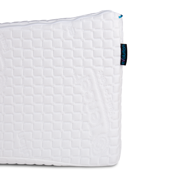 Подушка ортопедическая Тривес Evolution ТОП-906 Solace, с эффектом памяти и выемкой под плечо, валики 14 и 12 см