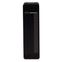 Облучатель-рециркулятор бактерицидный бытовой Ultrafor, 2 лампы по 30 Вт, с счетчиком наработки ламп, черный