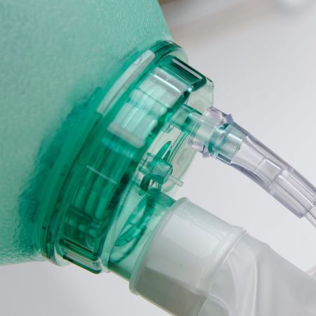 Мешок дыхательный реанимационный Амбу MEDEREN, одноразовый, из ПВХ 