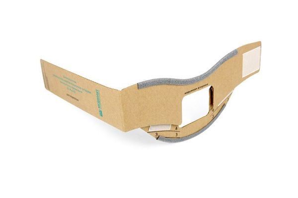 Шина-воротник транспортная иммобилизационная для детей (3-х размерная) Медплант ШТИдв-02 арт 1111