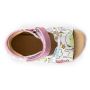 Сандалии ортопедические детские TWIKI TW-190-2 кожаные с открытым носом цвет белый, розовый, принт 