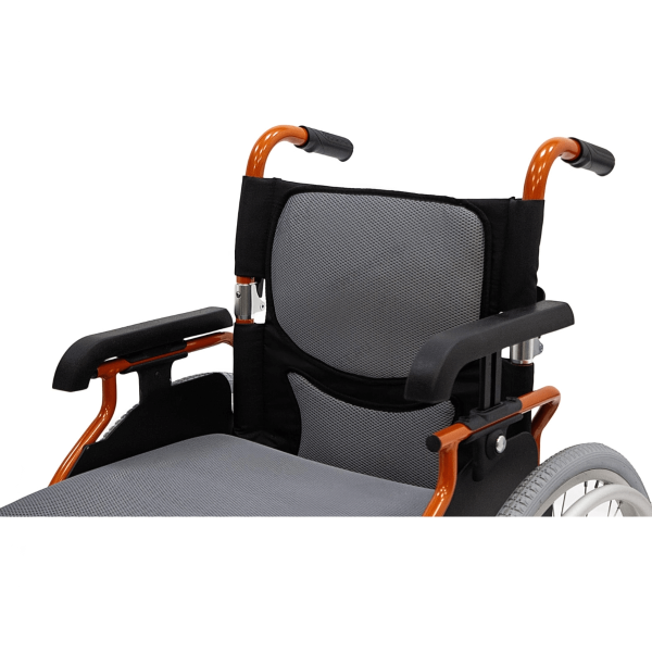 Кресло-коляска МЕТ STABLE с регулировкой высоты подлокотников, ширина сиденья 46 см, колеса пневматические