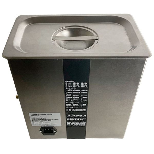 Ультразвуковая ванна (мойка) Stegler 5DT (5 л, 20-80 °C, 120 Вт)