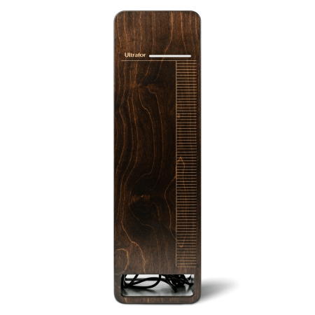 Облучатель-рециркулятор бактерицидный бытовой Ultrafor, 2 лампы по 30 Вт, с счетчиком наработки ламп, темное дерево